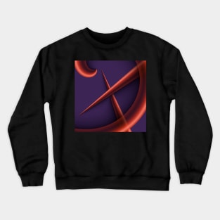 Sharp and curled Crewneck Sweatshirt